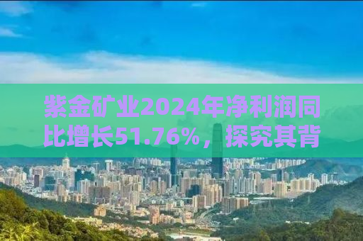 紫金矿业2024年净利润同比增长51.76%，探究其背后的成功因素与未来展望